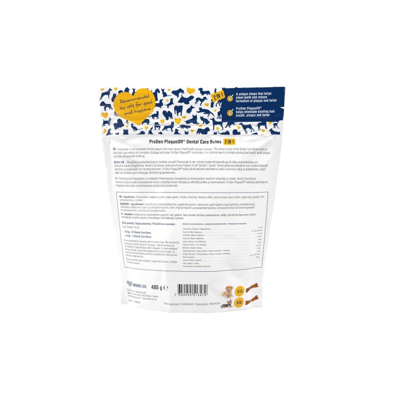 ProDen PlaqueOff Dental Care Bones Pet Supermarket