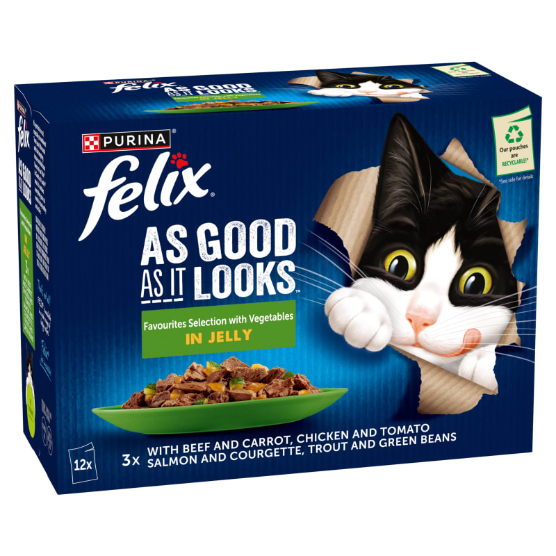 Cat food with vegetables discount