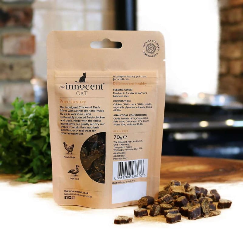 The Innocent Grain free Cat Treats Pet Supermarket
