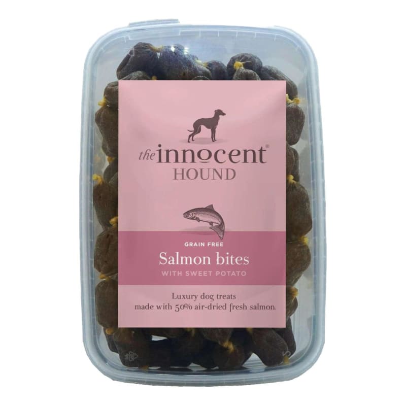 The Innocent Hound Grain free Bites Dog Treats Salmon with Sweet Potato 2 x 10 Pieces