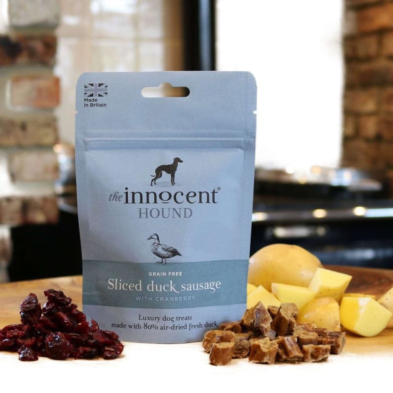 Dried sausage outlet dog treats