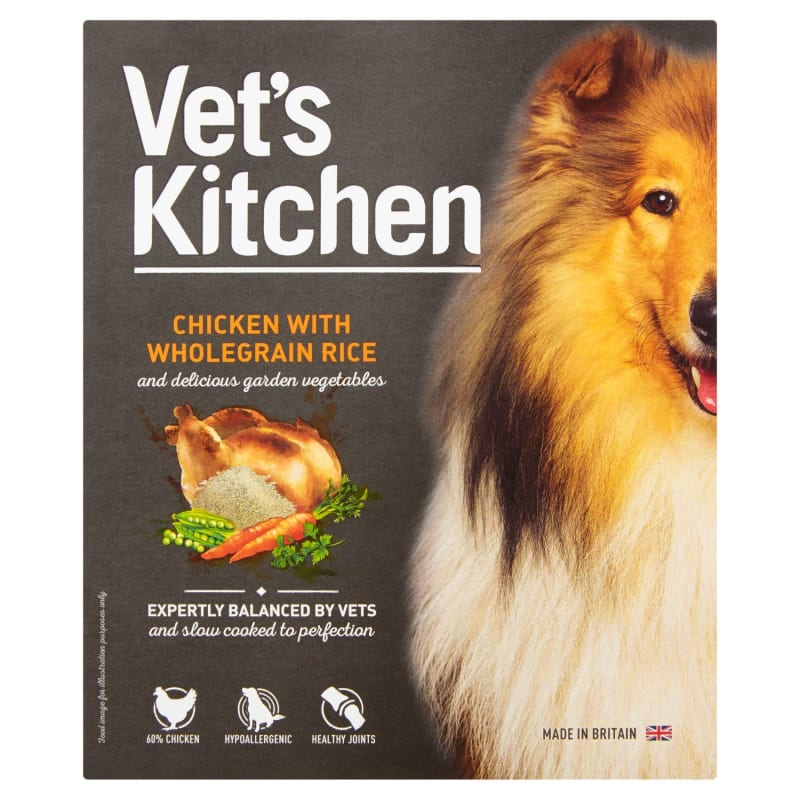 Vets kitchen top dog food