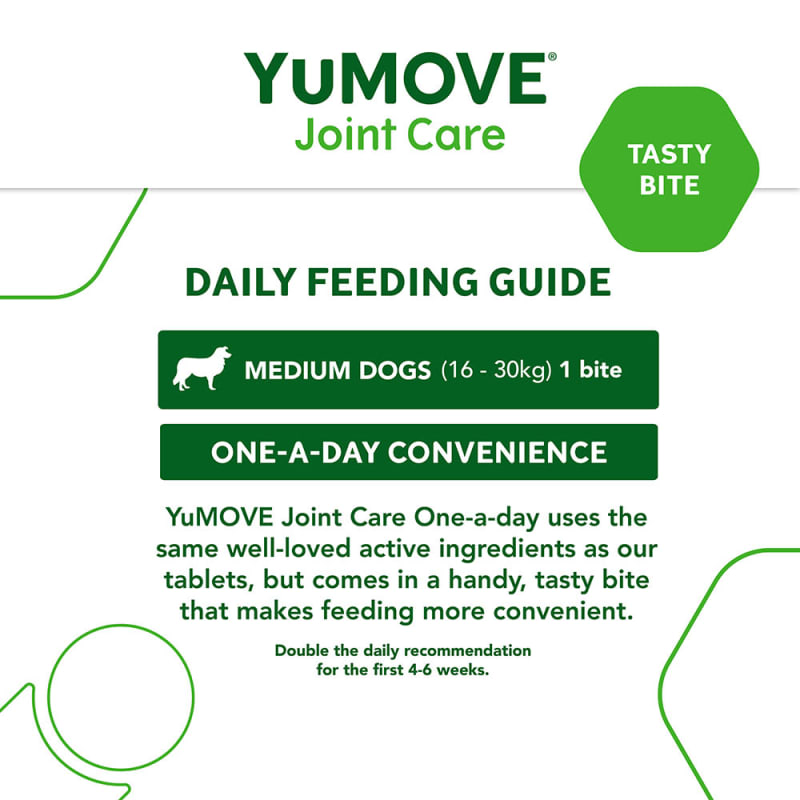 Yumove dosage hot sale
