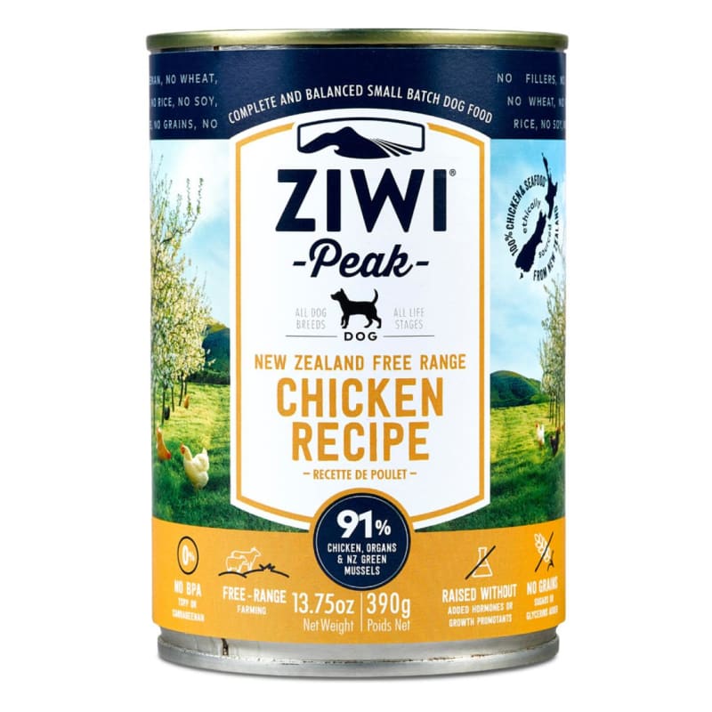 Ziwipeak hotsell chicken dog