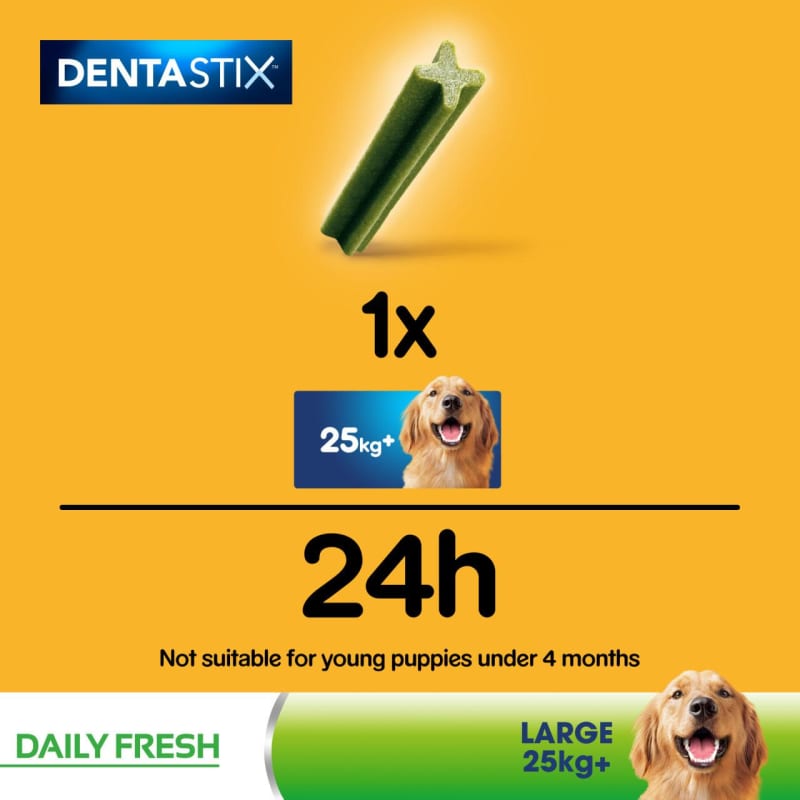 Dentastix fresh large store