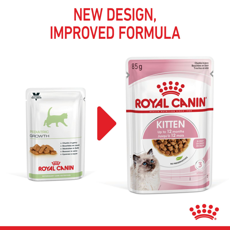 Royal canin kitten in gravy best sale