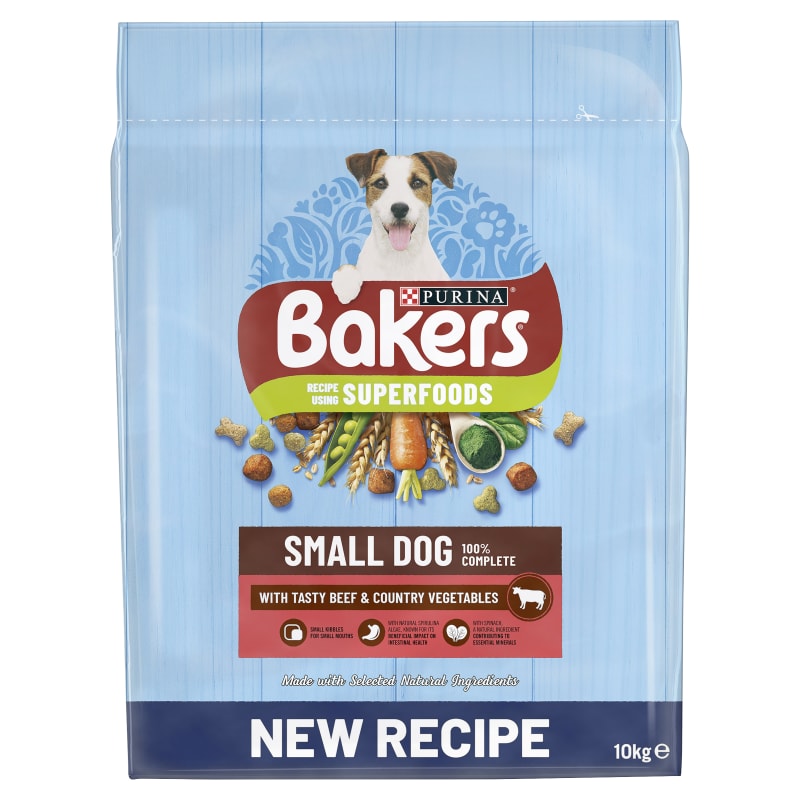 Bakers small dog store food 15kg
