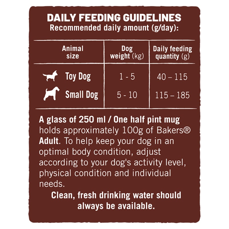 Bakers diet dog food online