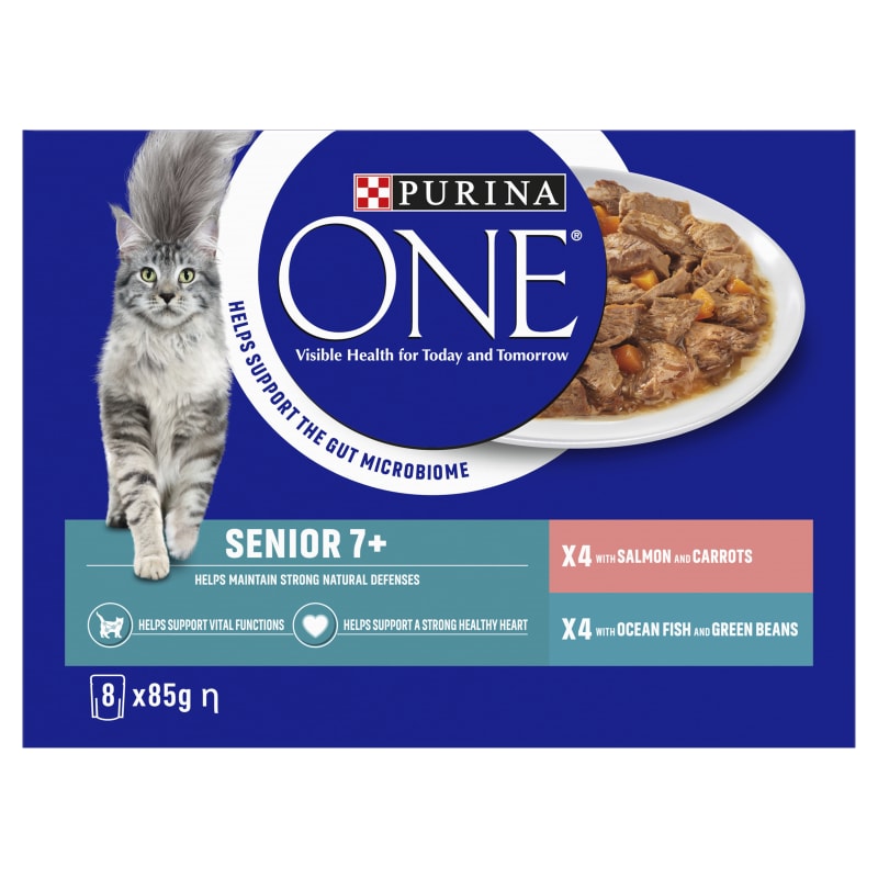 Purina One Senior 7 Wet Cat Food Pet Supermarket