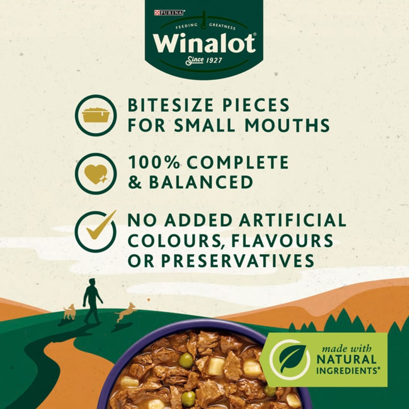 Winalot Small Adult Wet Dog Food in Pet Supermarket