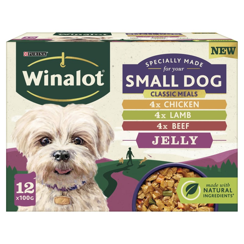 Bella small new arrivals dog food