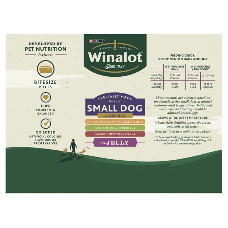 Winalot Small Adult Wet Dog Food in Pet Supermarket