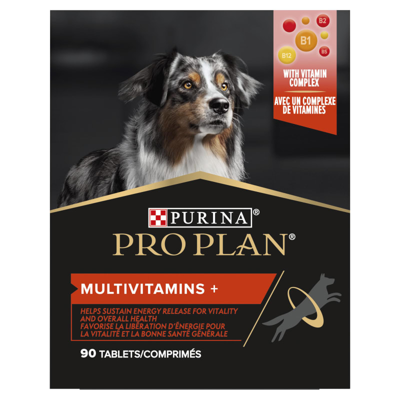 Purina Pro Plan Multivitamins Adult and Senior Supplement Dog Tablets 90 Tablets