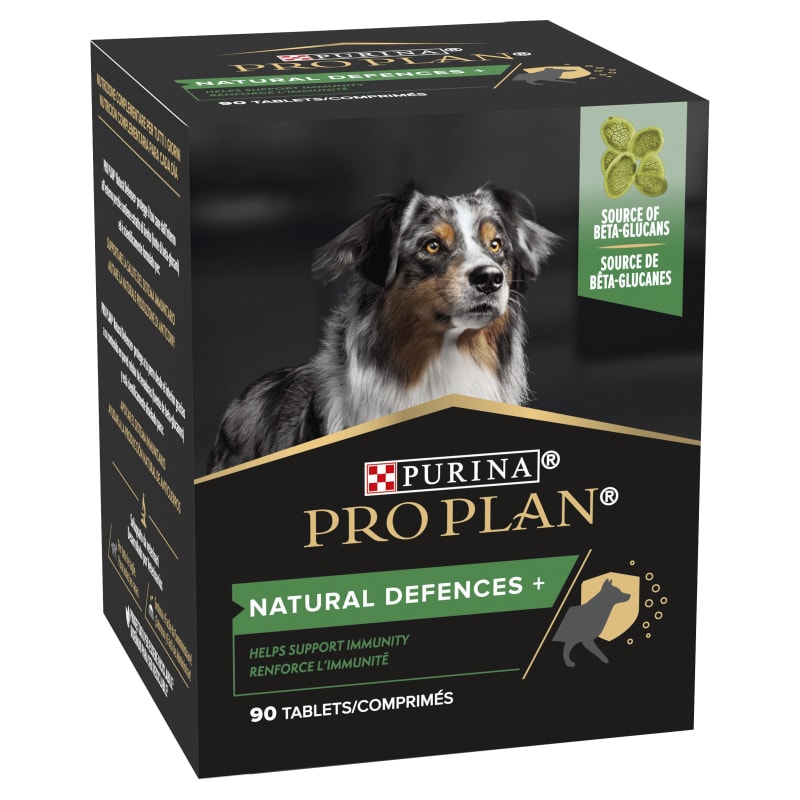 Purina Pro Plan Natural Defences Adult and Senior Supplement Dog Tablets 45 Tablets