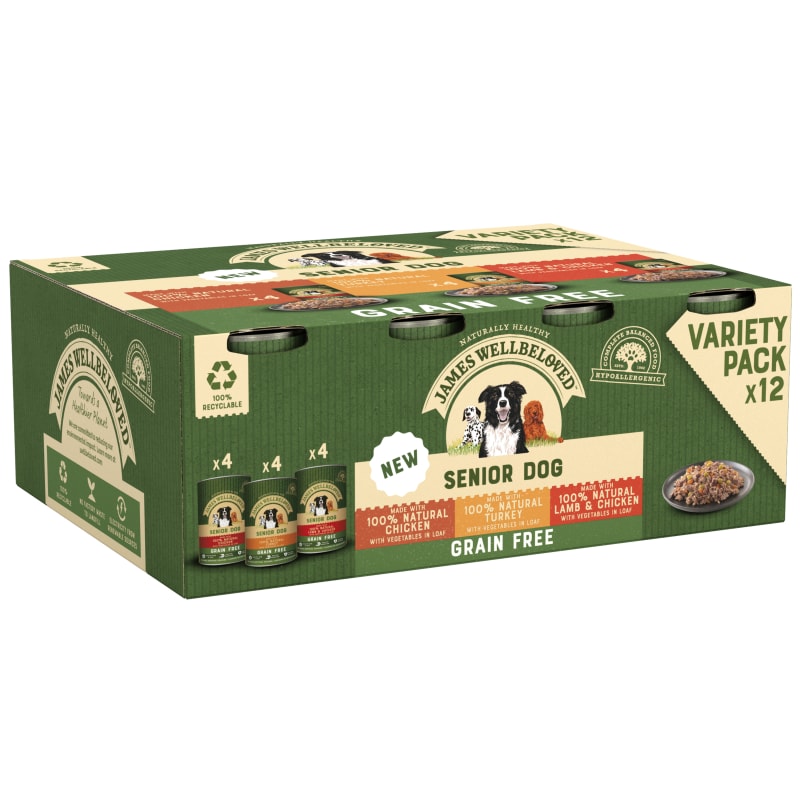 James wellbeloved senior pouches shop