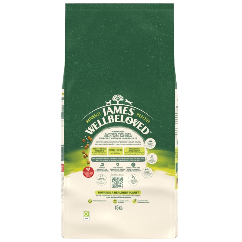 James Wellbeloved Gluten free Puppy Pet Supermarket