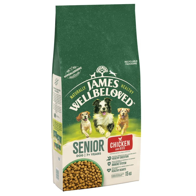 James Wellbeloved Senior Dry Dog Pet Supermarket