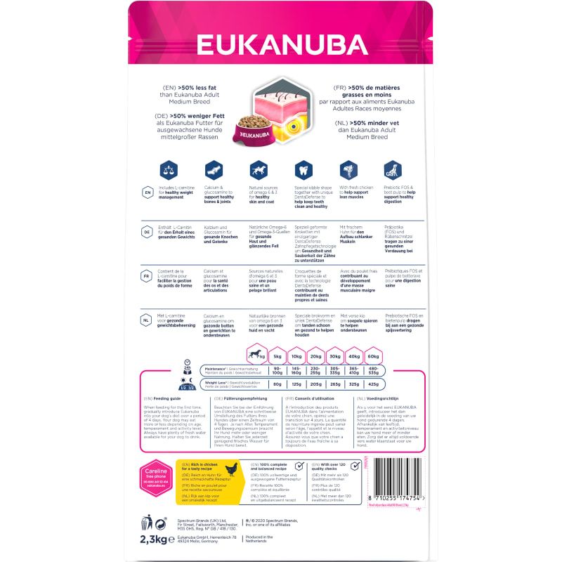 Eukanuba growing new arrivals puppy medium breed