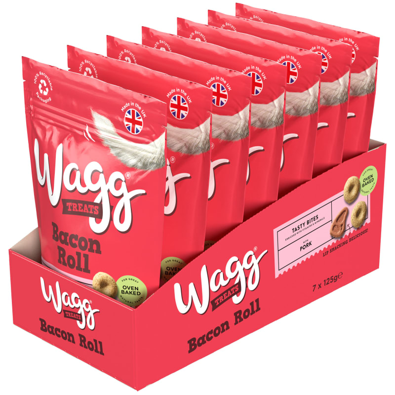 Bacon bites dog treats sales