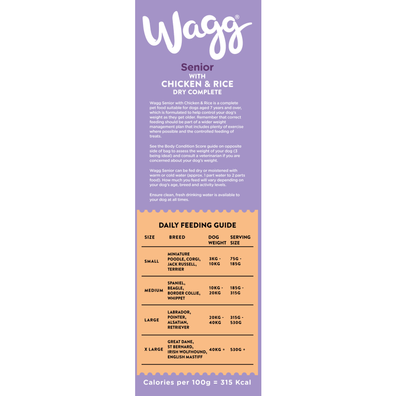 Wagg senior 15kg sales