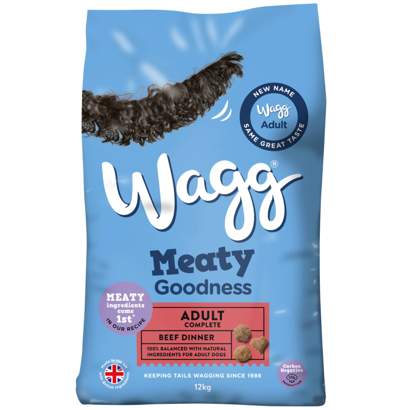 Wagg Meaty Goodness Adult Dry Dog Pet Supermarket