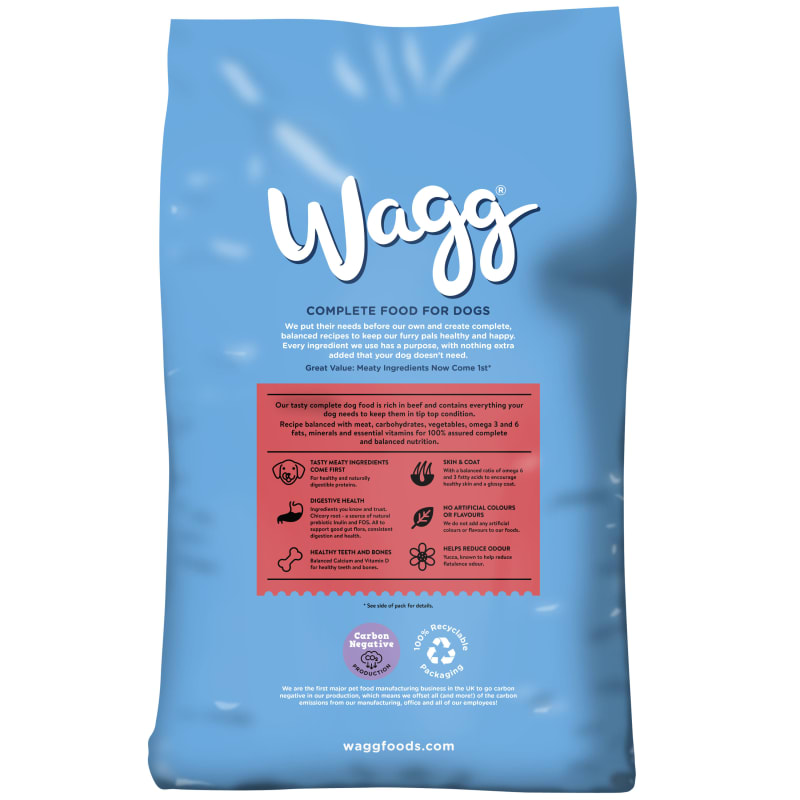 Wagg Meaty Goodness Adult Dry Dog Pet Supermarket