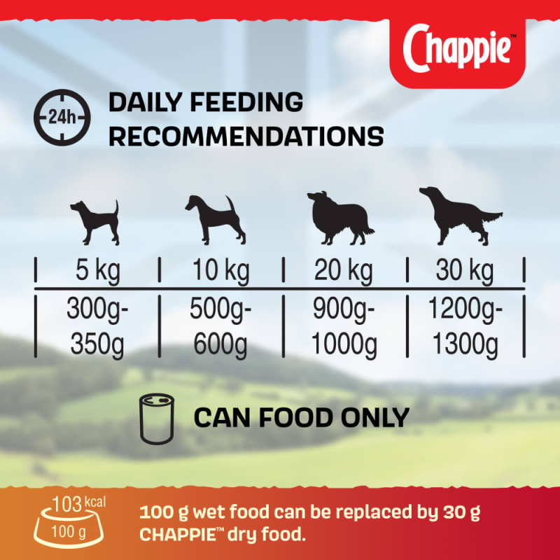 Chappie Adult Wet Dog Food Pet Supermarket