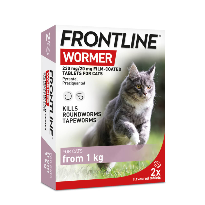 Frontline Wormer Film Coated Tablets Pet Supermarket