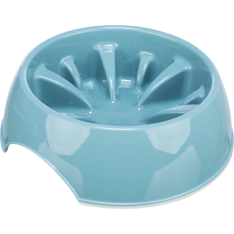 Trixie Slow Feeding Plastic Dog Bowl Pet Supermarket