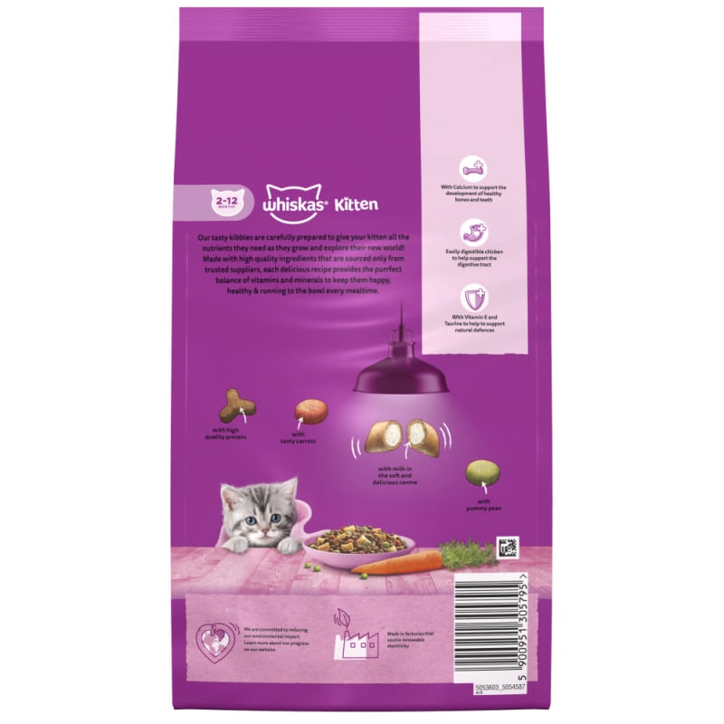 Whiskas dry food ingredients cheap