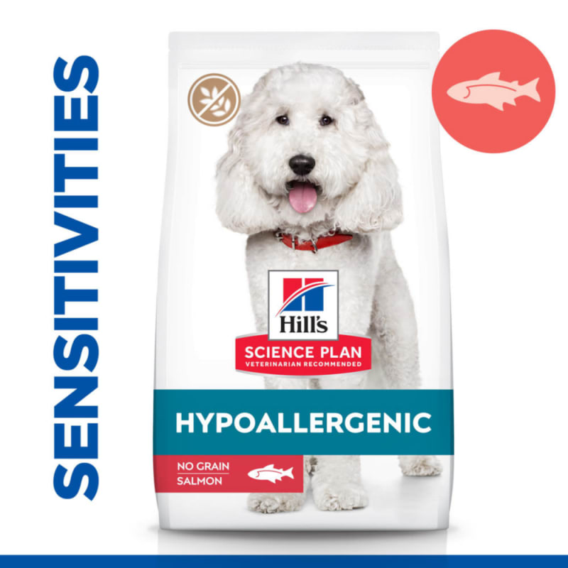 Hill s Science Plan Hypoallergenic Medium Adult Dry Dog Food Salmon 2.5kg Salmon
