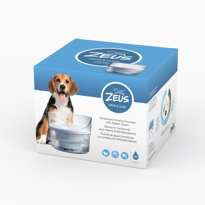 Zeus shop water fountain