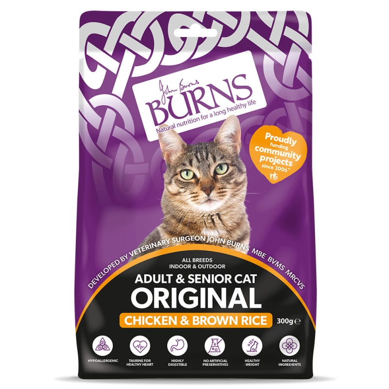 Burns best sale cat food