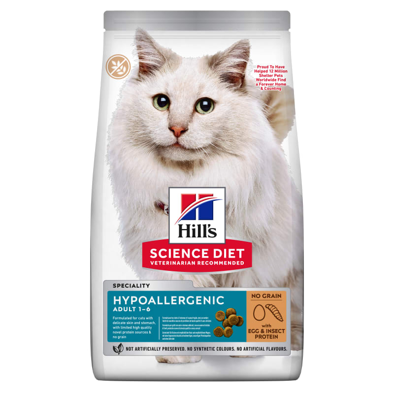 Hills science store plan cat food
