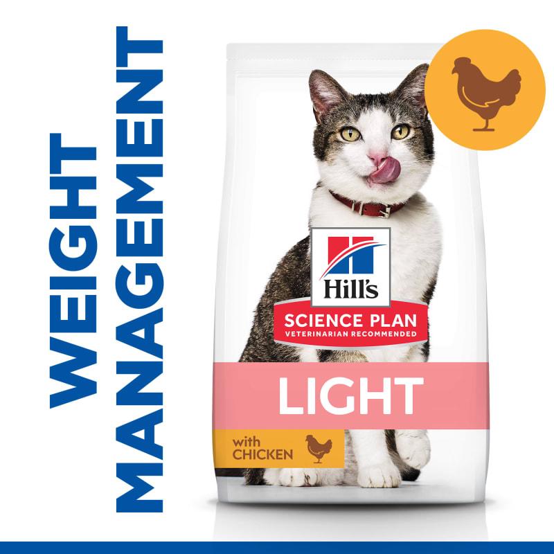 Light dry cat best sale food