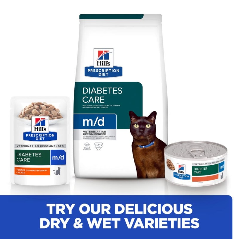Md diabetic sales cat food
