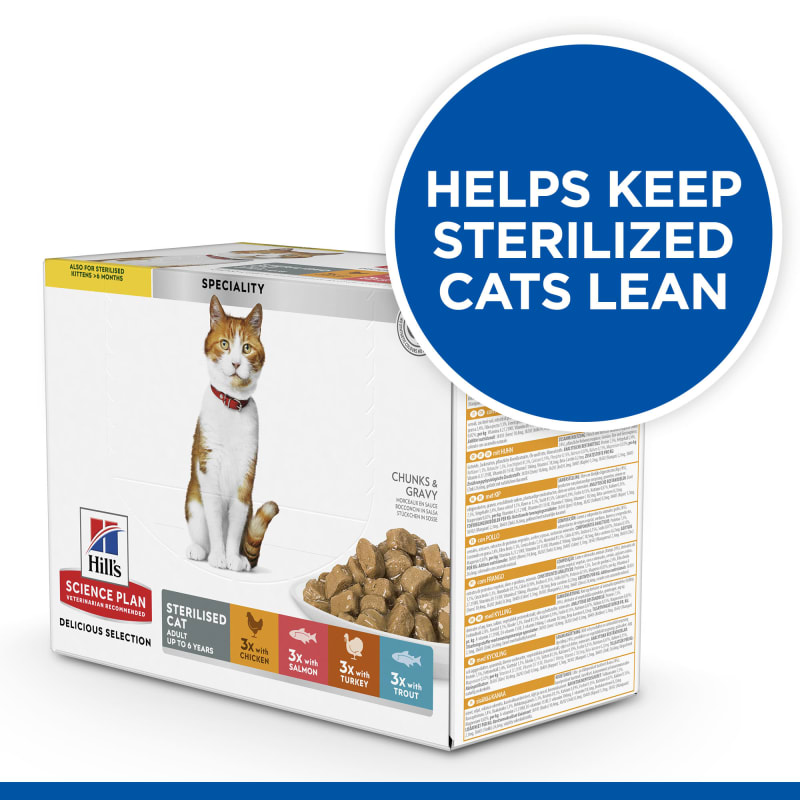 Hill s Science Plan Sterilised Cat Pet Supermarket