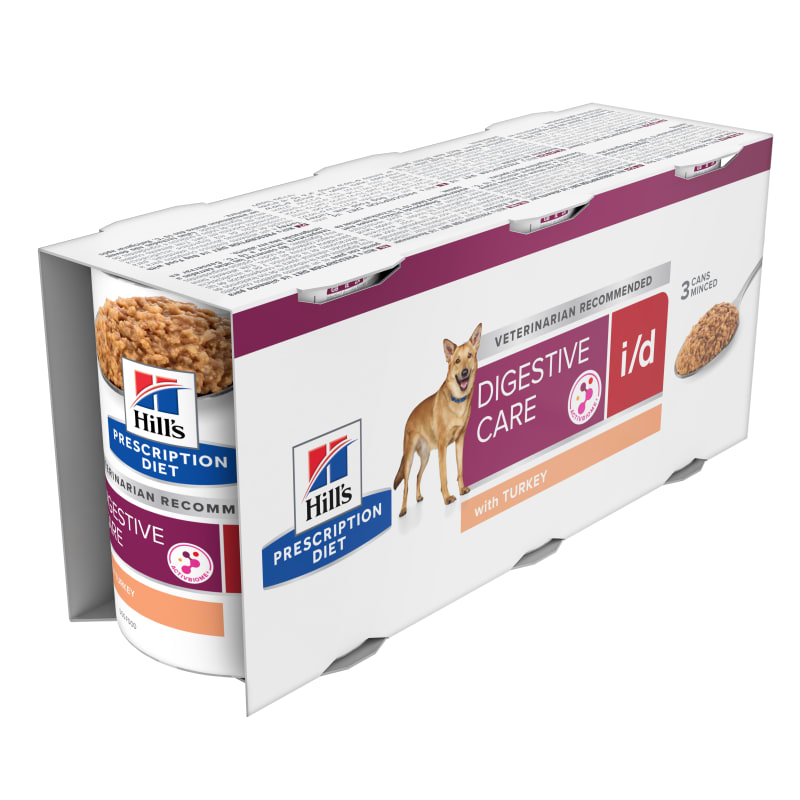 Hill s Prescription Diet i d Digestive Care Wet Dog Food Turkey 12 x 360g Turkey