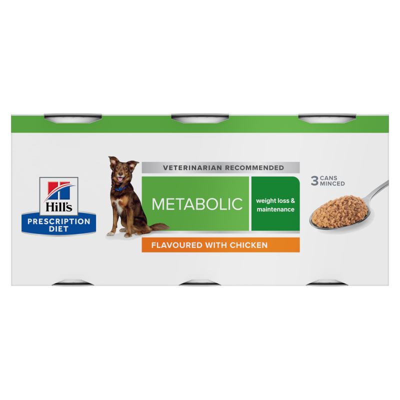 Hill s Prescription Diet Metabolic Weight Management Wet Dog Food Chicken 12 x 370g Chicken