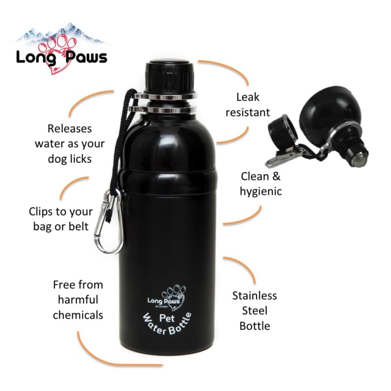 Long Paws Lick n Flow Stainless Pet Supermarket