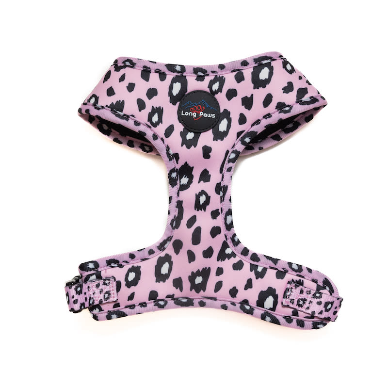 Leopard harness top