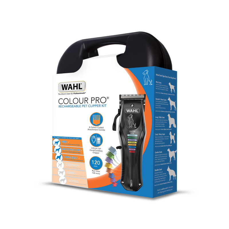 Wahl Colour Pro Rechargeable Dog Pet Supermarket