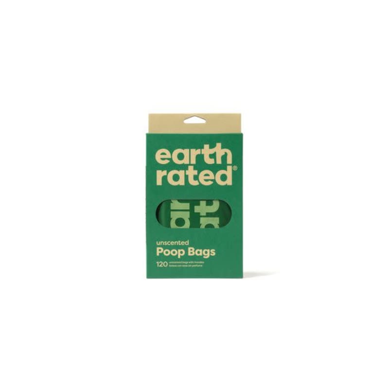 Earth Rated 120 Bags Easy Tie Handle Poop Bags 120 Bags
