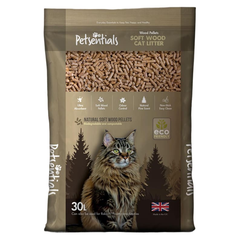 Compostable kitty litter sale