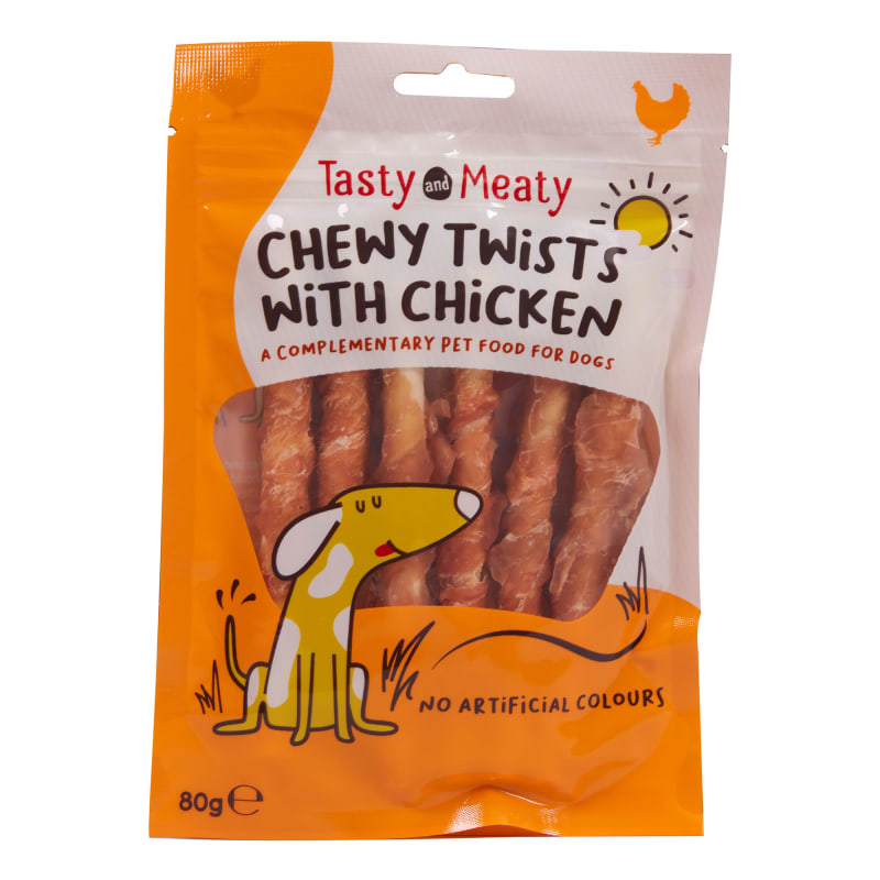 Good boy chewy twists with chicken 320g on sale