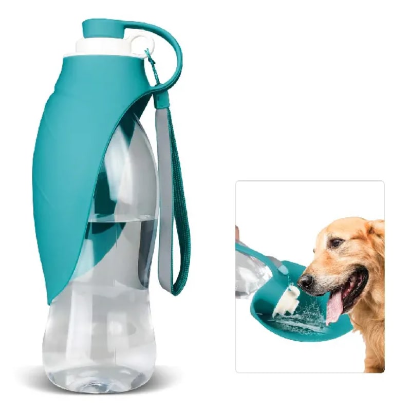 Henry Wag Water Bottle with Leaf Dog Pet Supermarket