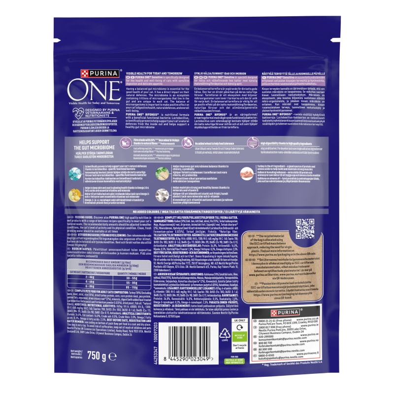 Purina One Sensitive Dry Cat Food Pet Supermarket