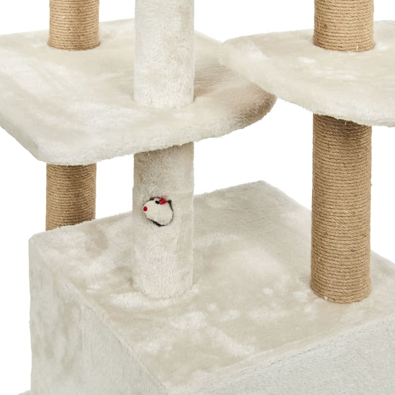 Petface Multi Level Cream Colour Cat Pet Supermarket