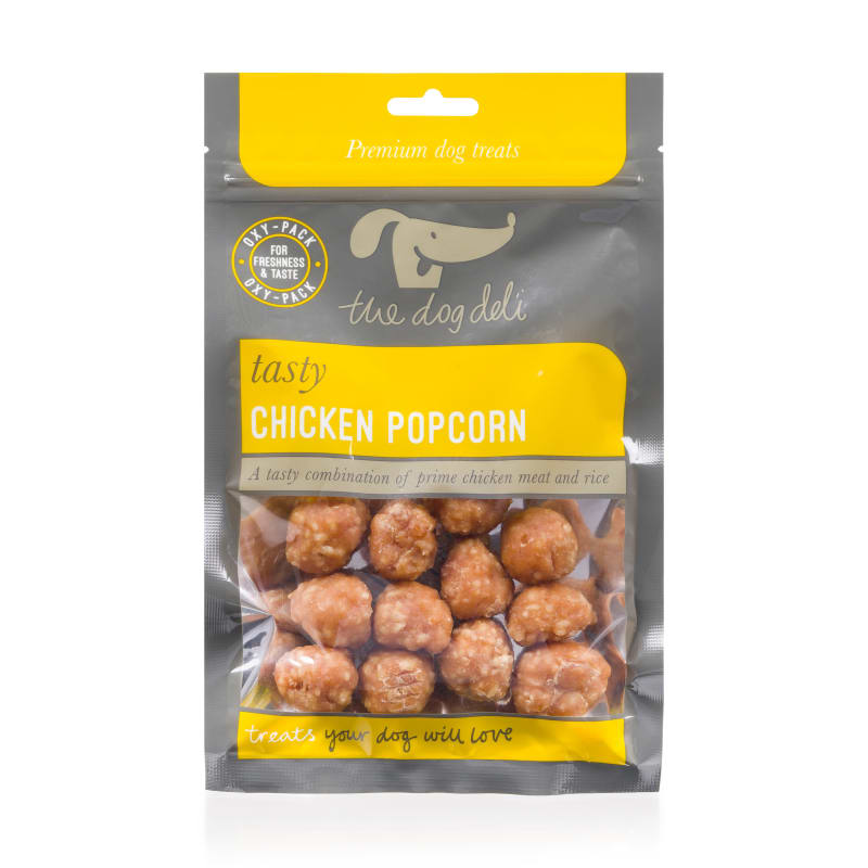 Popcorn dog treats top