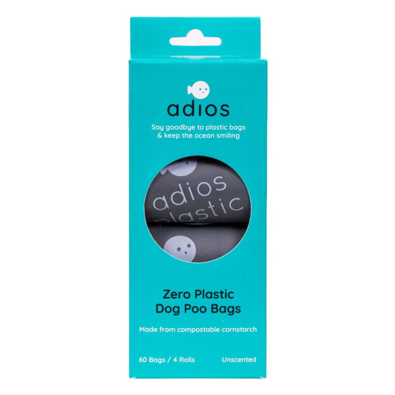 Adios Plastic Compostable Grey Non Pet Supermarket